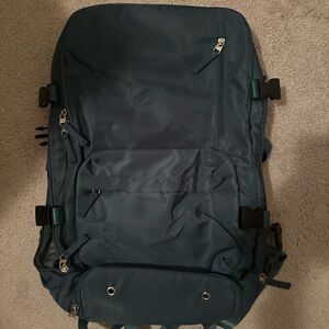 Peacock Blue Travel Backpack
